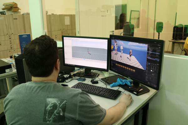 Estúdio de captura de movimentos e computação gráfica
